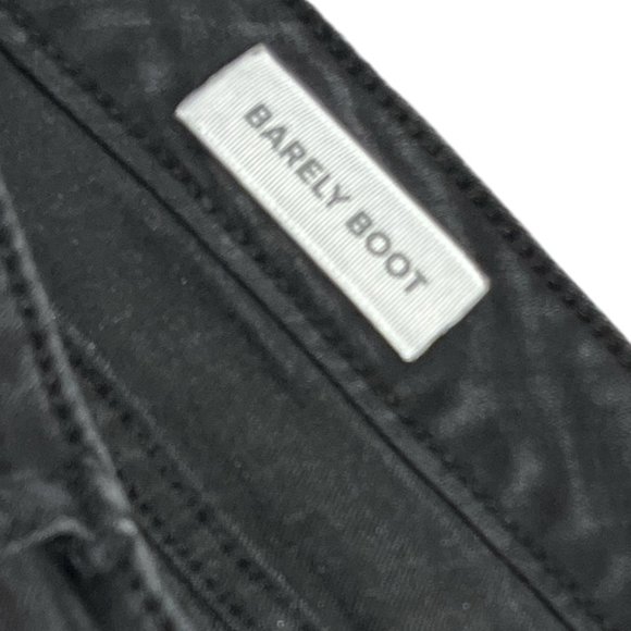 TORRID Black Denim Jeans Size 20T Barely Boot ***Serged Hem Altered Length - Picture 7 of 15